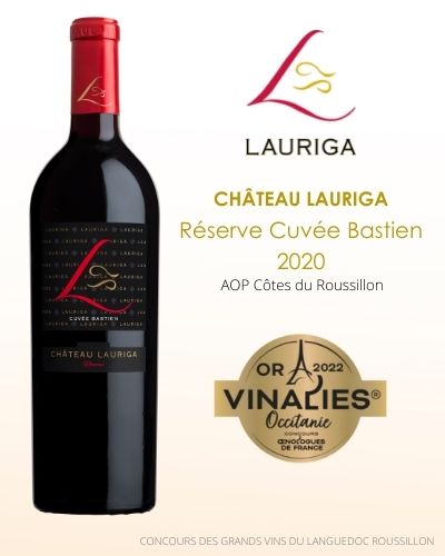 Château LAURIGA réserve BASTIEN 2020_OR VINALIES OCCITANIE