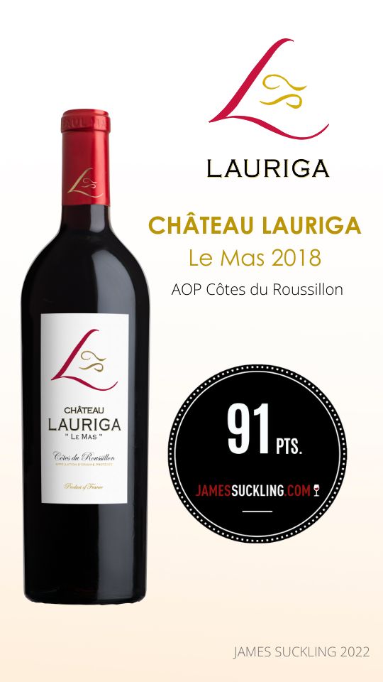 Château Lauriga-Le cadet 2020-AOP Cotes du Roussillon Andreas Larsson