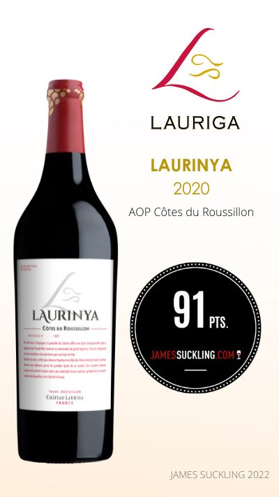 Château Lauriga-Le cadet 2020-AOP Cotes du Roussillon Andreas Larsson