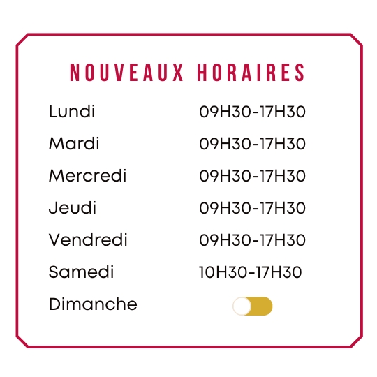 Horaires caveau Lauriga Horaires caveau Lauriga