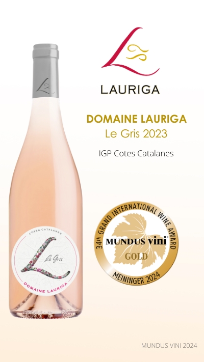 LAURIGA Le Gris 2023 Médaille d'Or Mundus Vini