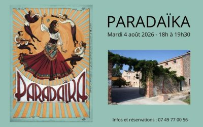 Paradaïka au Château Lauriga : concert et dégustation le 4 août 2026